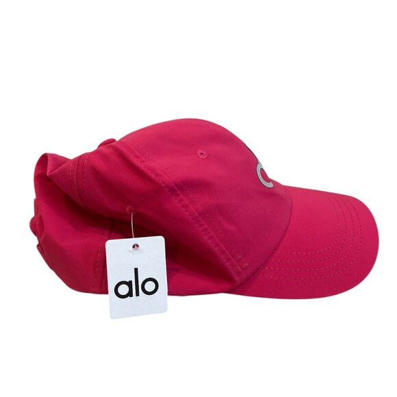 NEW ALO lightweight performace off-duty pink baseball cap - Picture 4 of 4